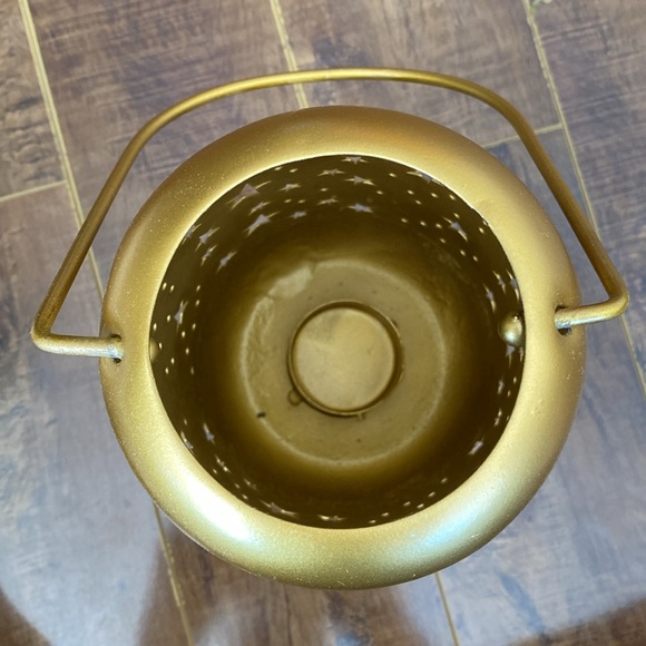 Gold star candle lantern - Picture 2 of 3